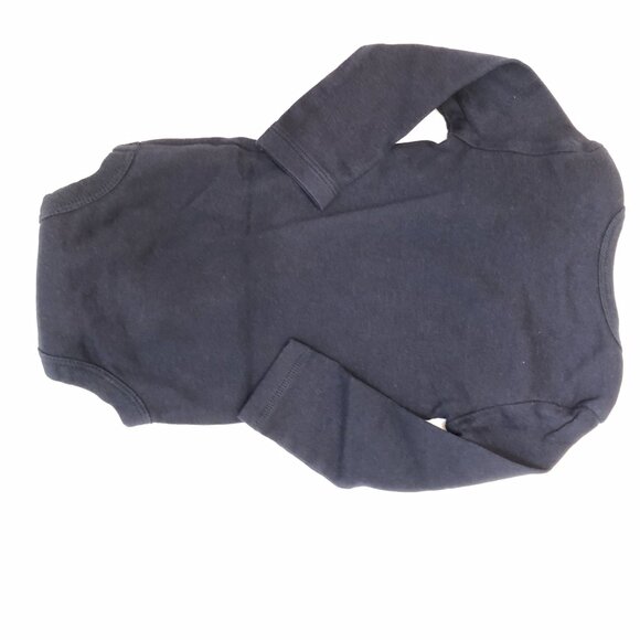 Joe Fresh Navy Onesie sz 3-6M - Picture 3 of 3